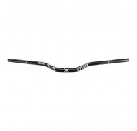 8-Bit Alloy LT Bar 31.8mm Clamp, 800mm wide, 38mm rise, Anodized Black