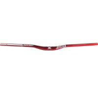 Builder Bar 31.8mm Clamp, 800mm wide, 20mm rise, Anodized Red