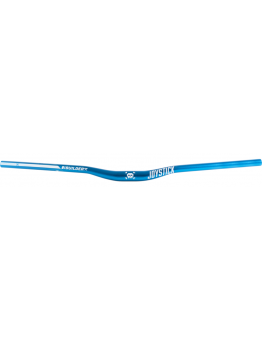Builder Bar 31.8mm Clamp, 800mm wide, 20mm rise, Anodized Blue