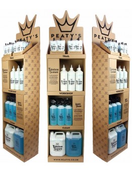 Peaty's Point of Sale Display Stand
