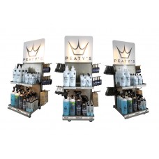 Peaty's Half 2 Tier Display Tower inc. POS Pack