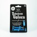 Peaty's Tubeless Valves (pair) - 42mm - Blue