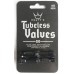 Peaty's Tubeless Valves (pair) - 40mm - Black Valve 